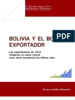 Bolivia y El Boom Exportador