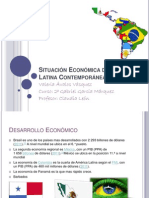 Situación Económica de América Latina Contemporánea