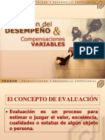 Evaluacion Del Desempeno