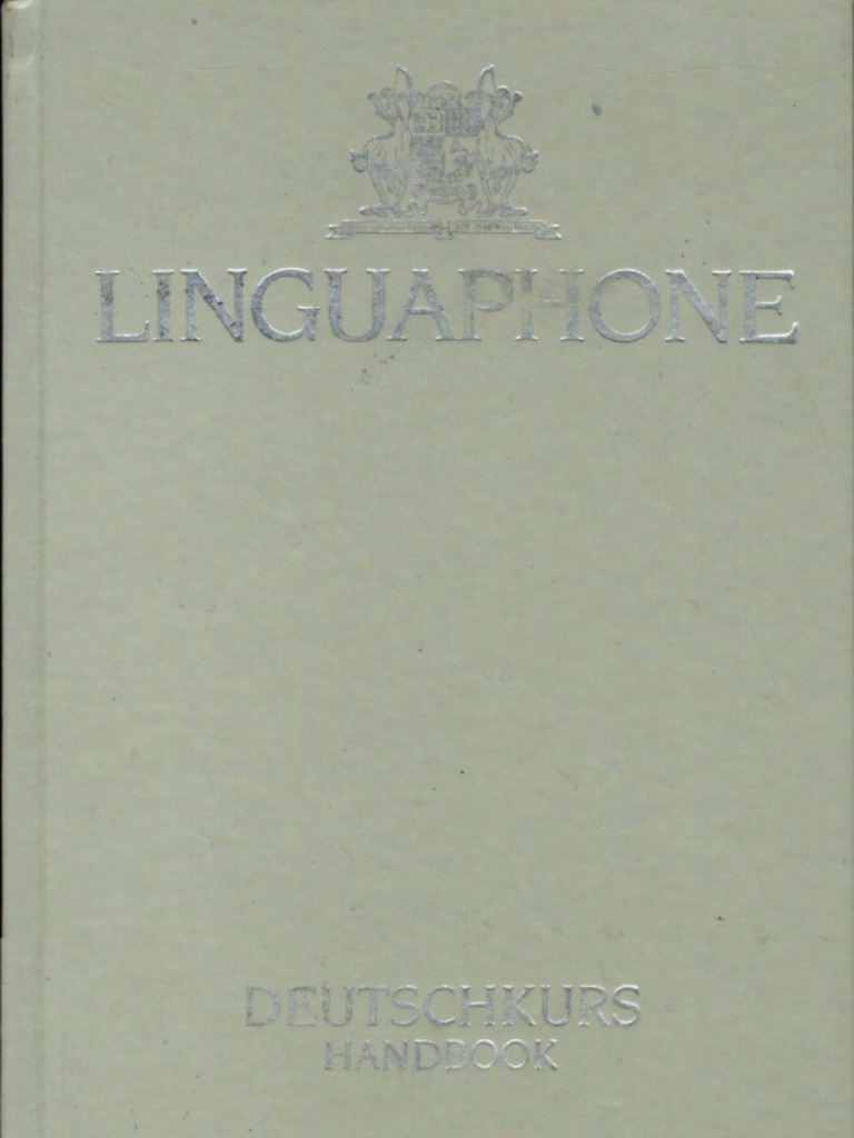 Linguaphone Deutschkurs - Handbook | PDF
