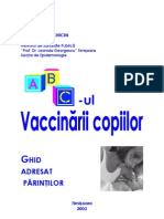 abc vaccinarii copiilor