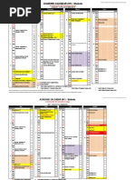 UCSI Academic Calendar 2013