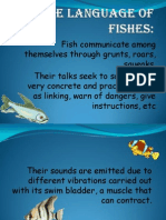 The Language of Fishes