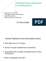 4. ALL Oral Epithelial Tumors I and II and III