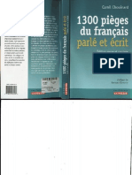 1300 Piges Du Franais Parl Et Ecrit+