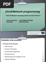 Unix&Network Programming: Study of Multiuser Operating System and Their Features"