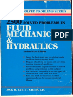 2,500 Solved Problems in Fluid Mechanics and Hydraulics - (Malestrom)