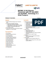 Data Sheet of Ethernet Transceiver IC