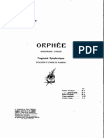 Roger-Ducasse - Orphée - Fragment Symphonique PDF