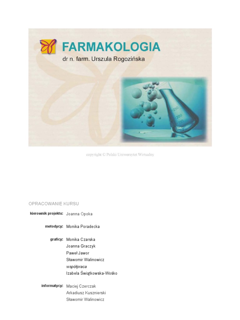 Farmakologia m1 | PDF