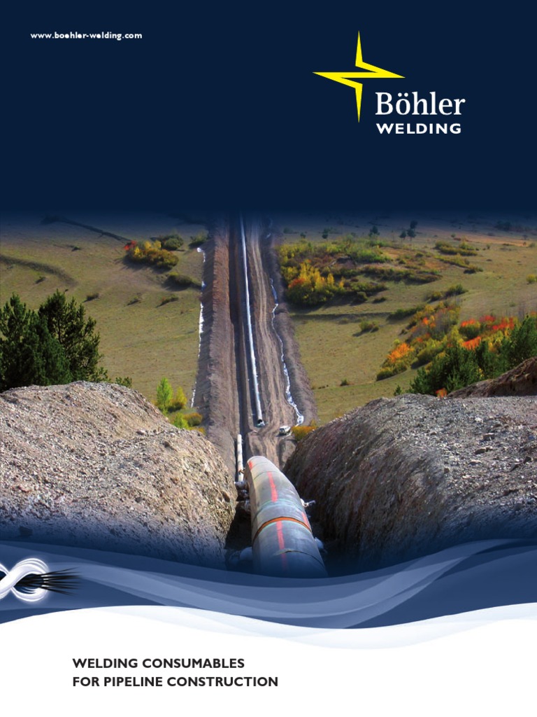 Bohler Pipeline ENG PDF Welding Construction