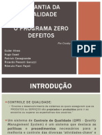 Apresentação - Zero Defeitos