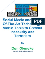 Social Media and Technology - Viable Tools - To - Combat - Insecurity