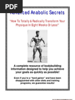 The Anabolic Secrets