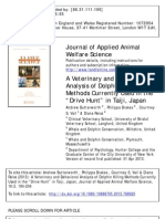 A Veterinary and Behavioral Analysis of Dolphin Killing Methods Currently Used in the “Drive Hunt” in Taiji, Japan