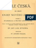 Knihy Nového Zákona. Sv. I. Evangelia A Skutky Apoštolské