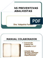 Rotinas Preventivas Trabalhistas