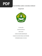 Download Kekurangan dan kelebihan analisis sistemdan struktural fungsionaldocx by MeTaa Yulistiaa SN137059182 doc pdf