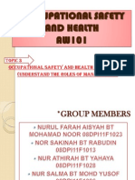 Occupational Safety and Health