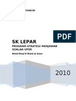 Program Strategi Menjawab Soalan UPSR