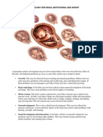 Anatomy and Physiology For Small Gestational Age Infant