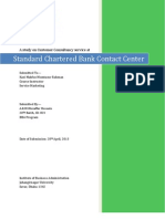 Standard Charatered Bank Call Center