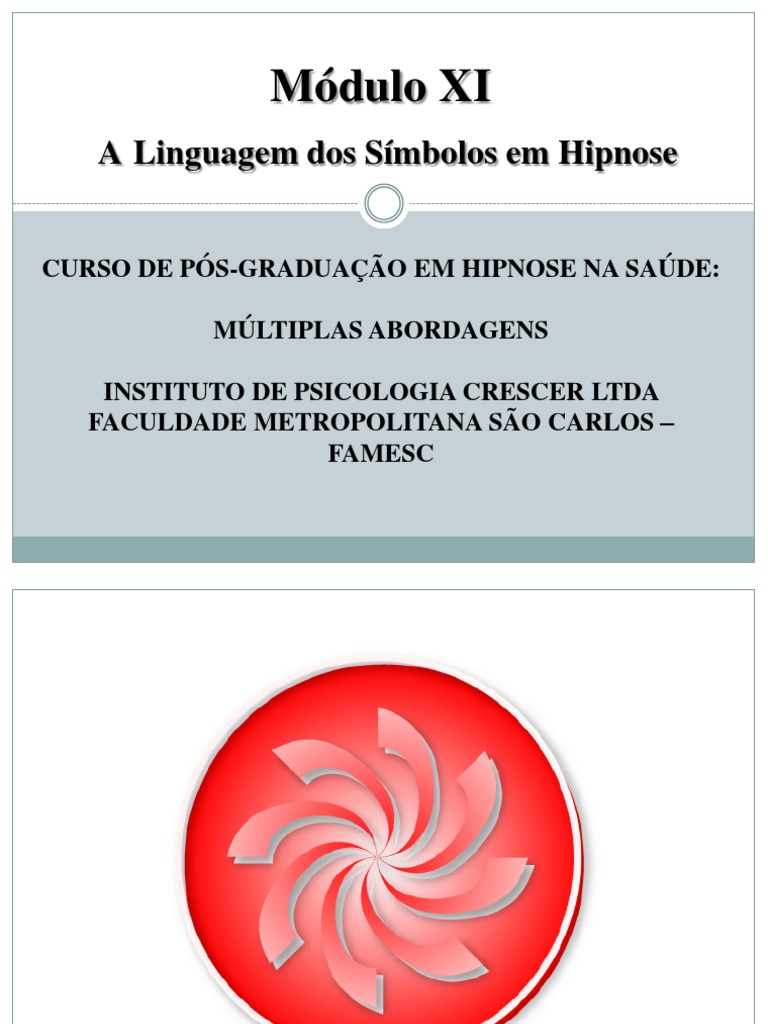 Linguagem Simbólica na Hipnose | PDF | Imagem | Mente