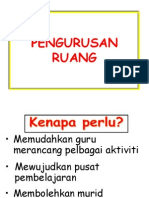 Pengurusan Ruang Pra