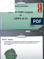 Levis Analysis
