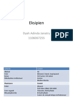 Eksipien dan Bahan Penyalutan