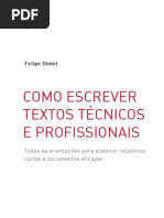 Manual para Elaboração de Textos Técnicos