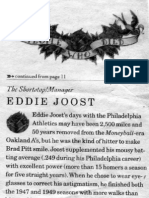 Eddie Joost Obituary
