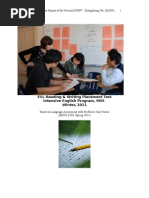 The Reading & Writing Placement English Test project