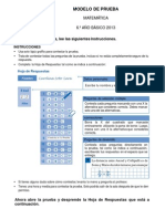 Simce Sexto Básico Matemática