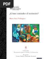VELÁSQUEZ SOSA, Mario. Cómo entender el territorio