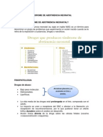 Síndrome de Abstinencia Neonatal