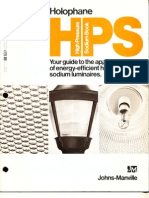 Holophane HPS High Pressure Sodium Book 10-75