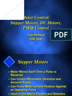 13312070 Stepper and DC Motors Control