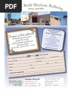 Download April Bulletin Final by Temple Beth Sholom SN13711648 doc pdf