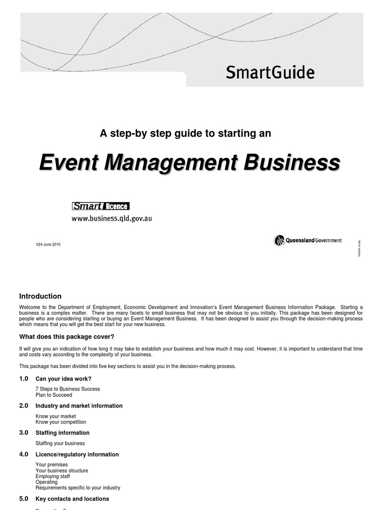 Event MANAGEMENT | PDF