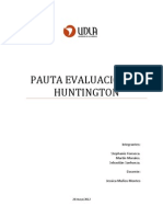 Pauta de Evaluación de Huntington