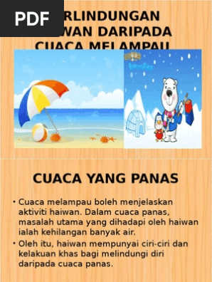 Haiwan Cuaca Melampau Pdf