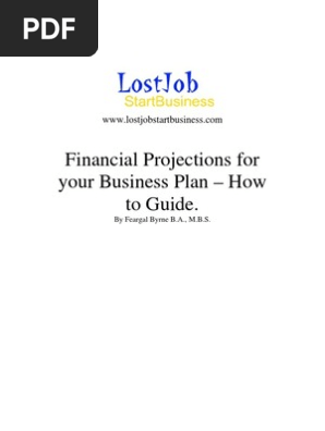 Financial Projections for Your Business Plan