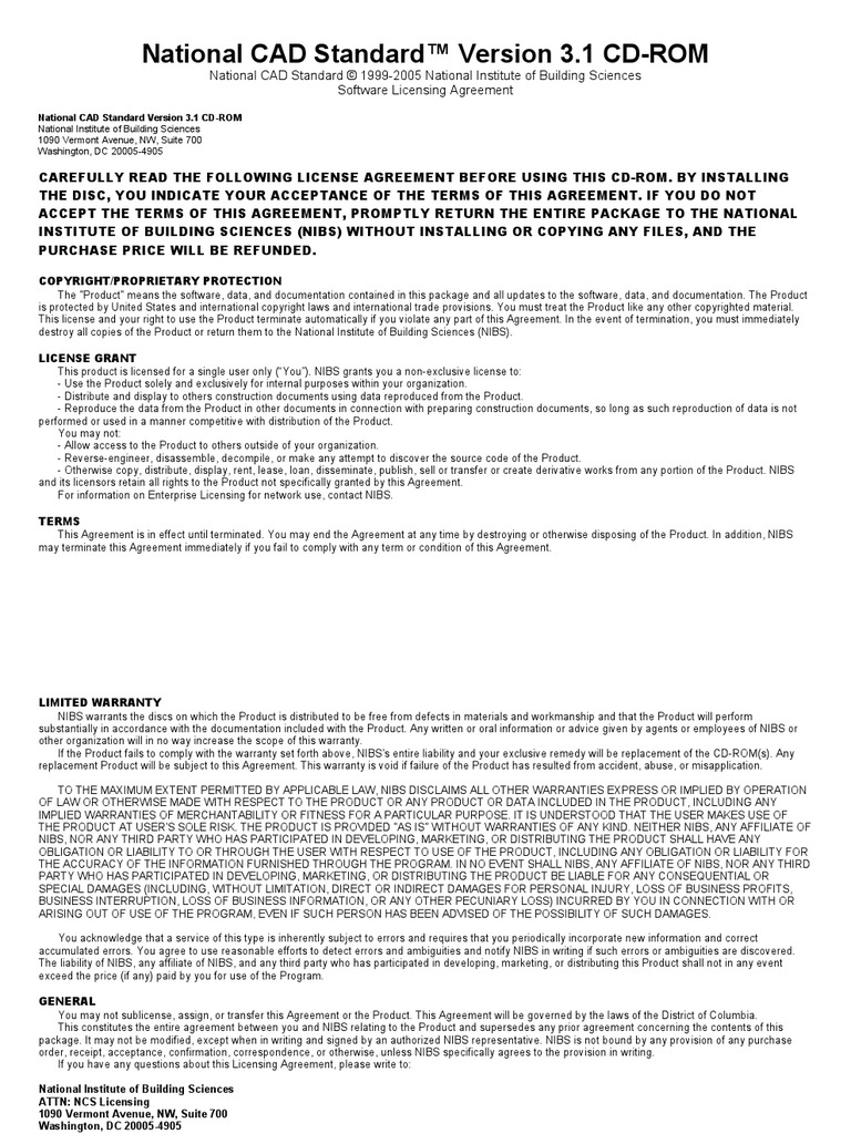 National CAD Standard | PDF | Computer Aided Design | Software