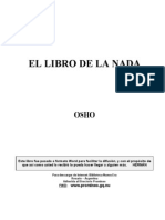 Osho - El Libro de La Nada