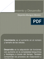 Crecimiento y Desarrollo