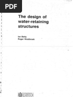Design of Water Retaining Structure - Ian Batty