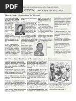Reconstruction Newsletter 2011