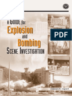 A Guide for Explosion and Bombing Scene Investigation