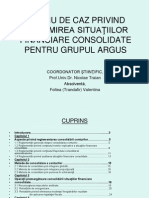 Studiu de Caz Privind Întocmirea Situaţiilor Financiare Consolidate